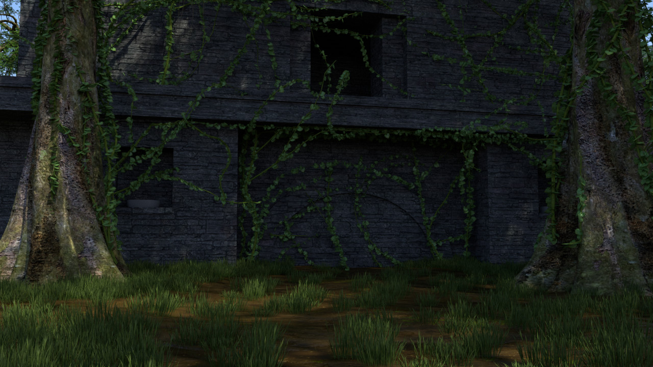 Jungle Temple render from long ago